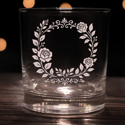 Floral Frame Cute Rocks