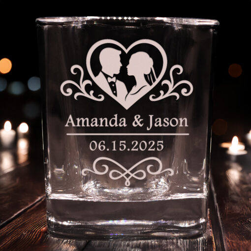 Heart Silhoute Couple - Image 2