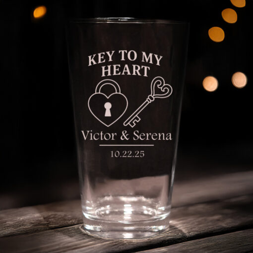 Key to my heart Pint - Image 2